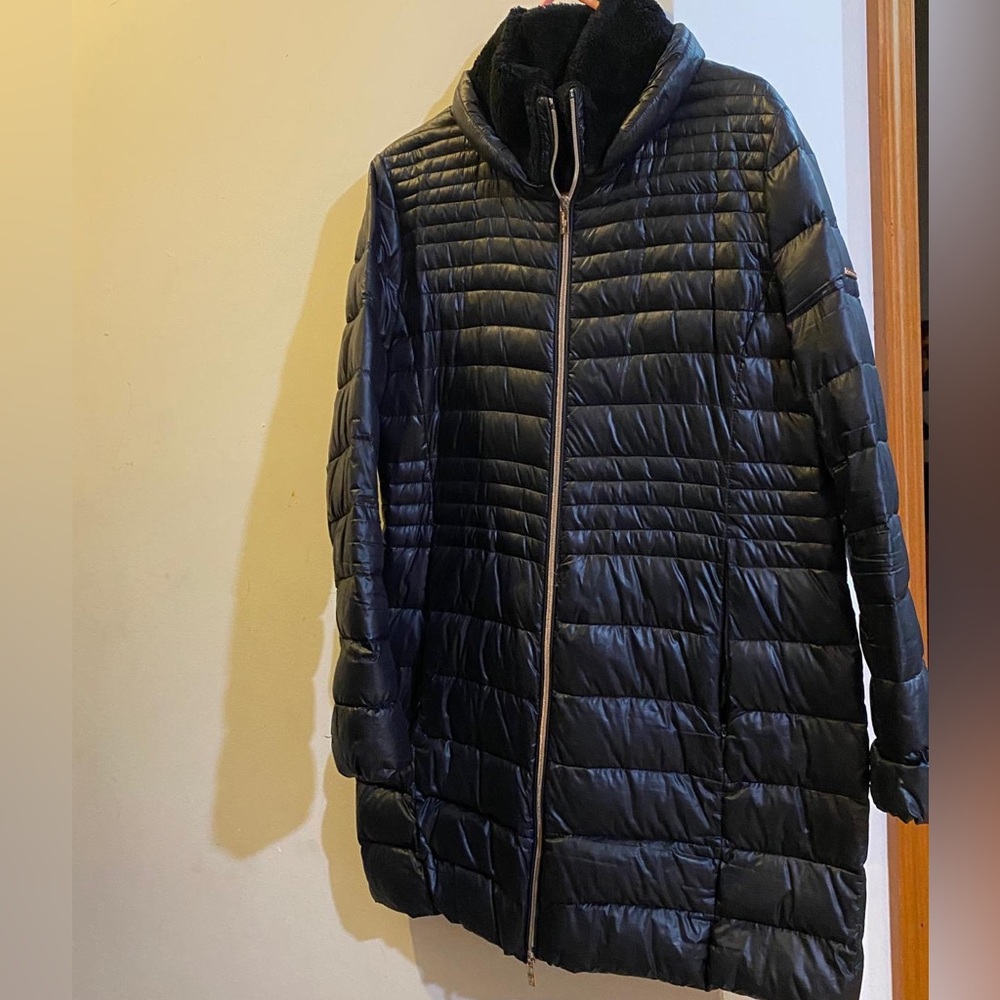 Karl Lagerfeld Black Puffer Jacket